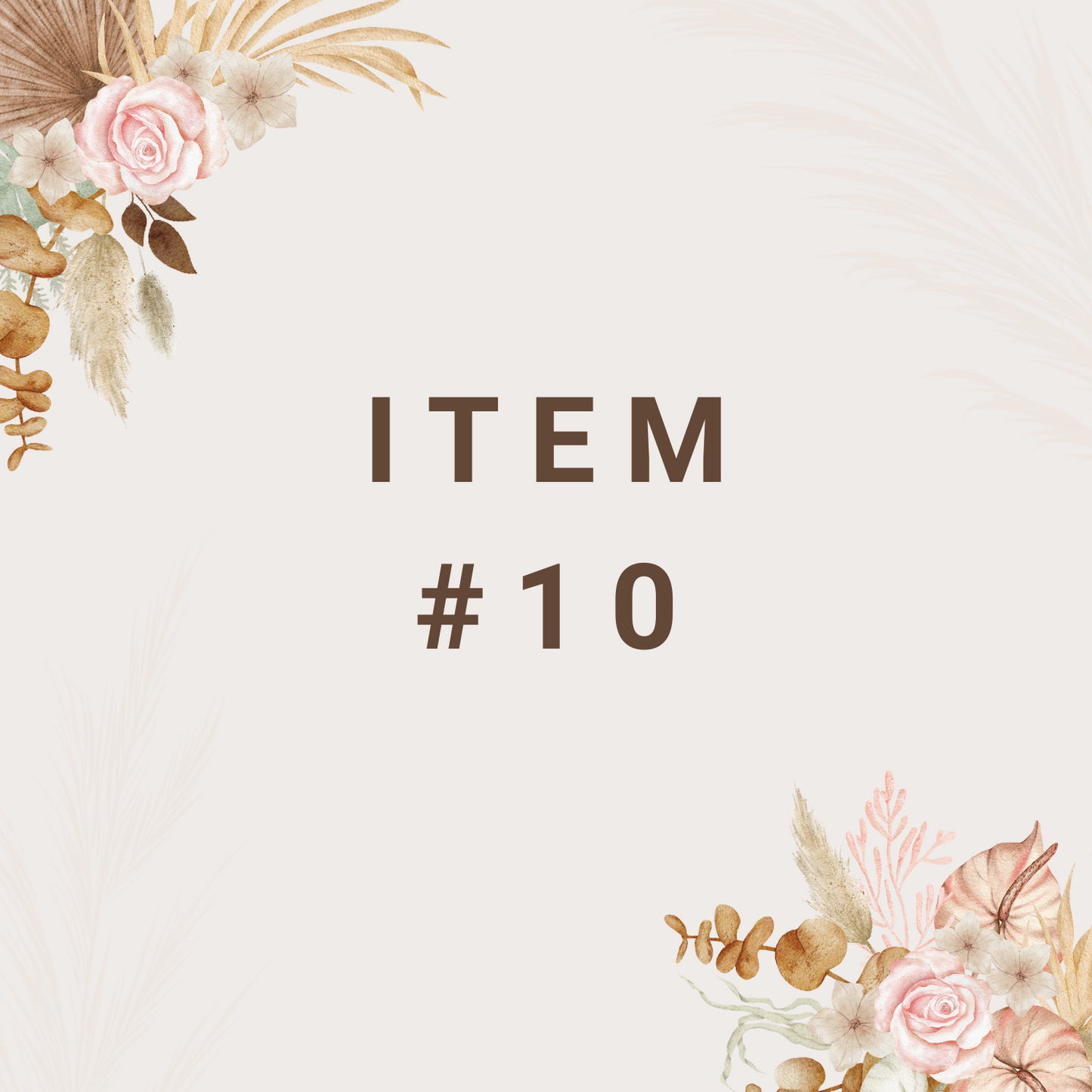 Item #10