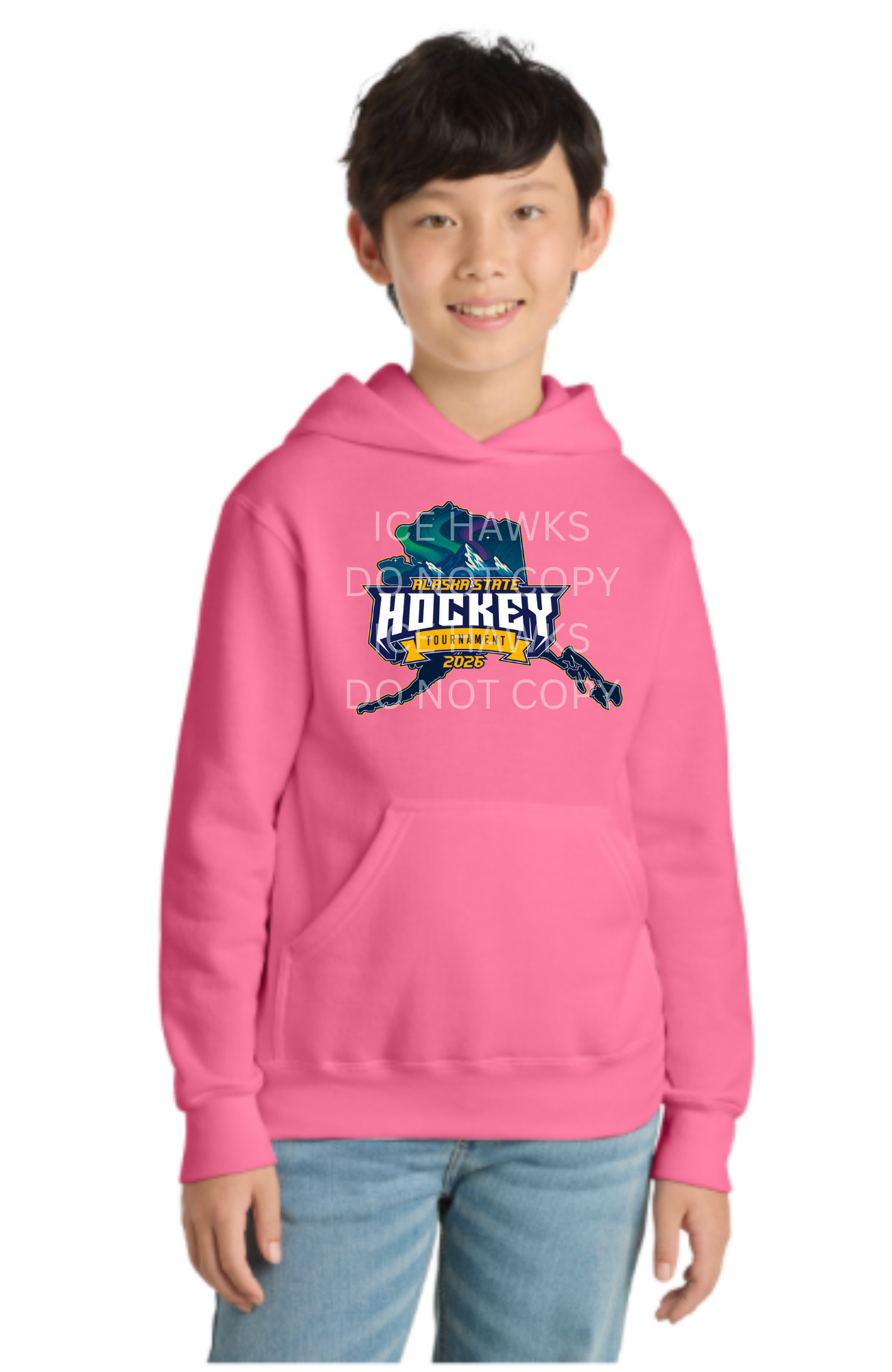 Pink - Tournament Hoodie