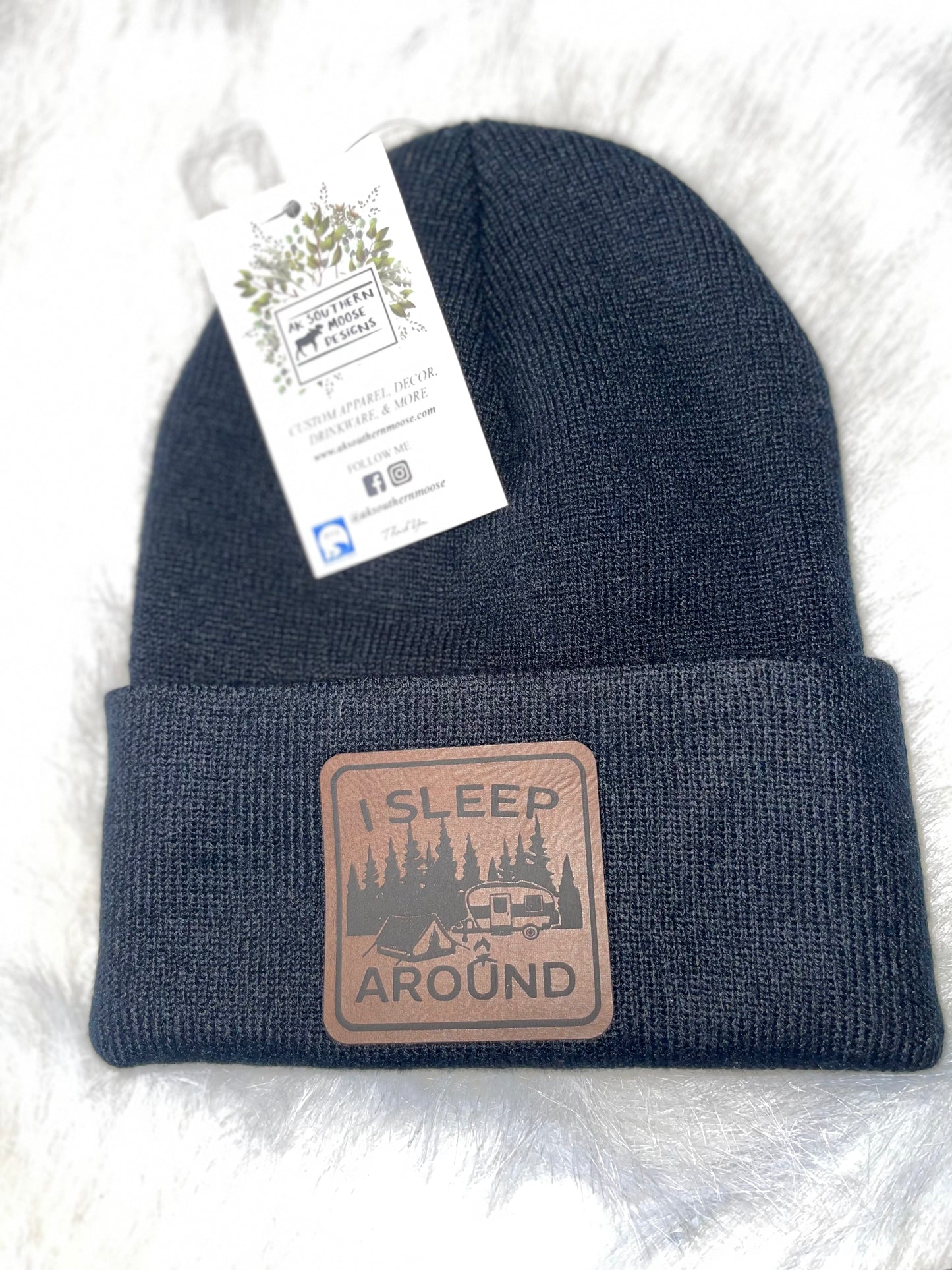 I Sleep Around Beanie