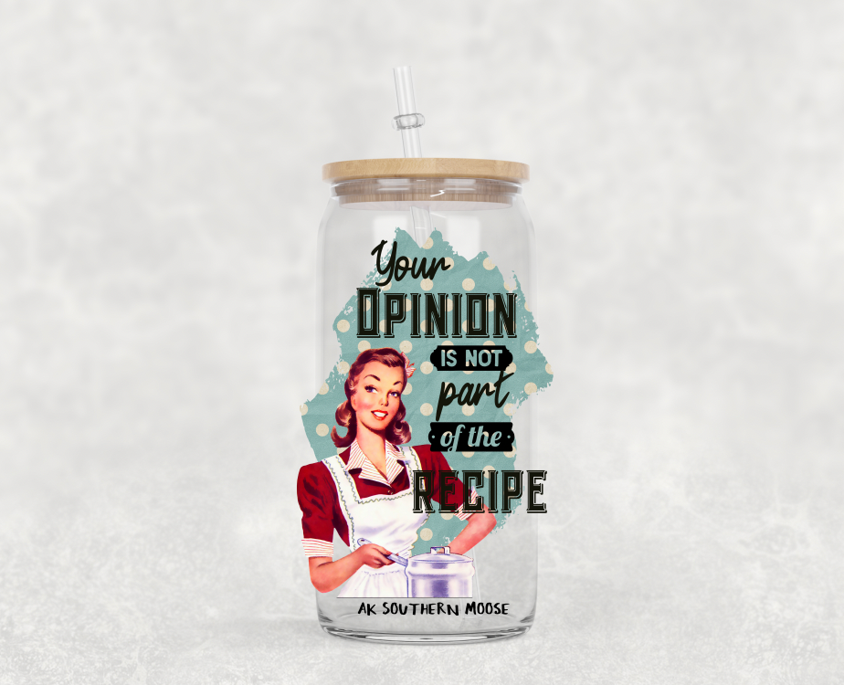 Your Opinion is Not Part