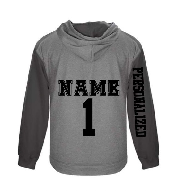Hoodie Additions - Name, Number, Sleeve