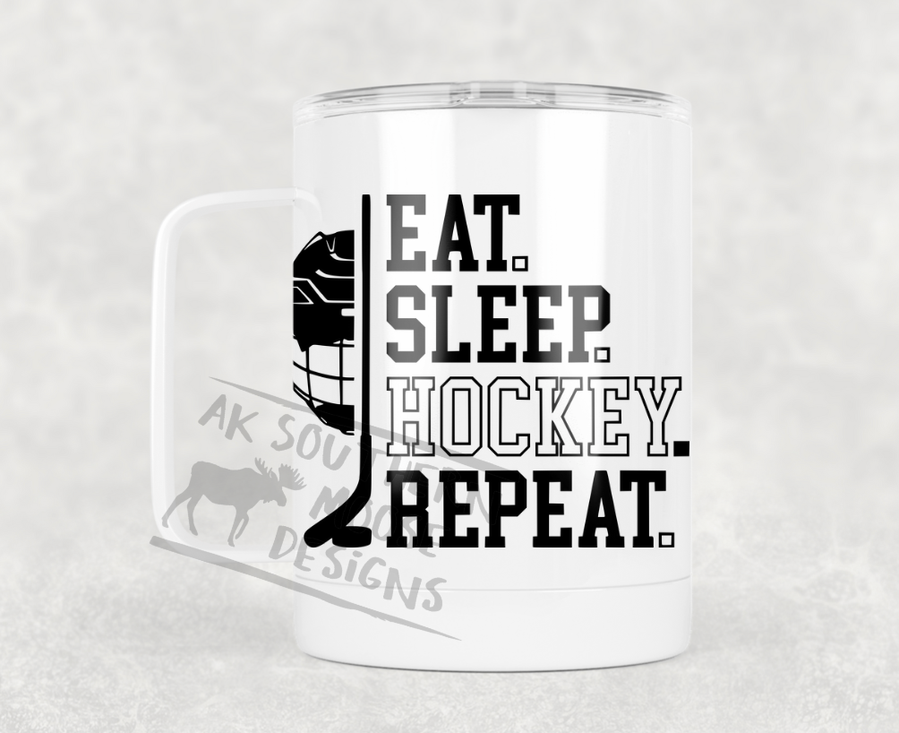 Eat, Sleep, Hockey Mug