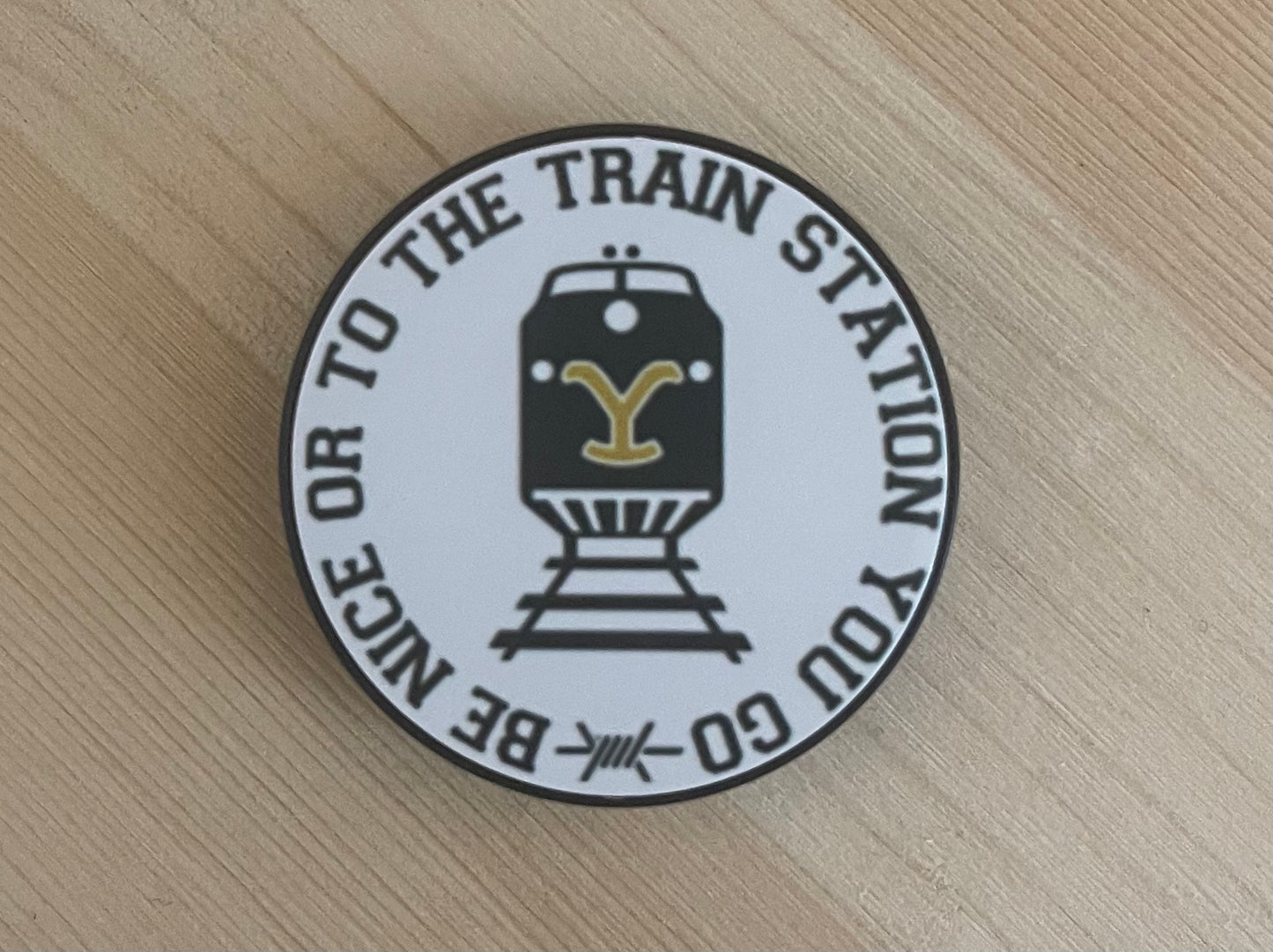 Train Station - Pop Socket