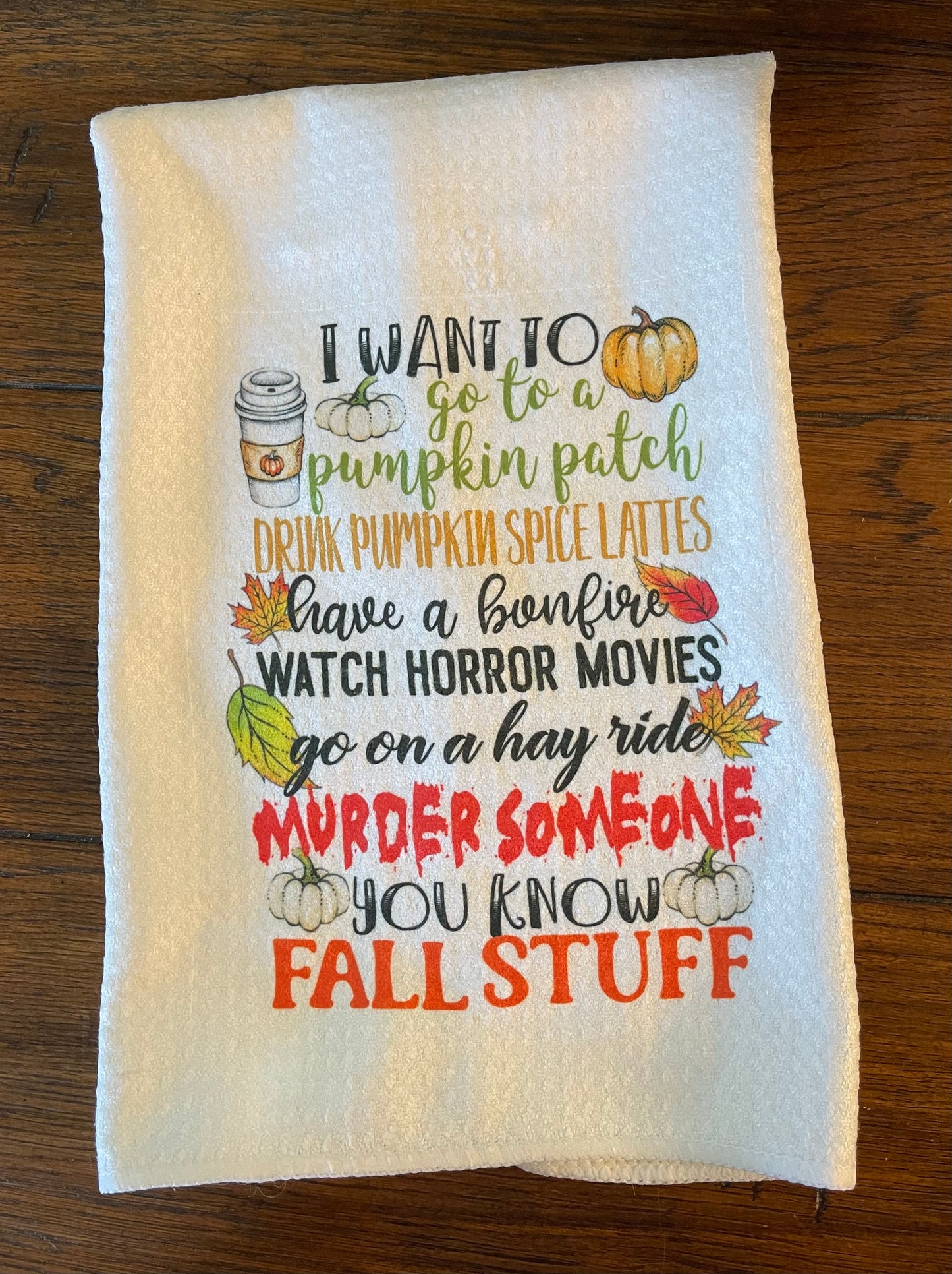 Fall Hand Towels