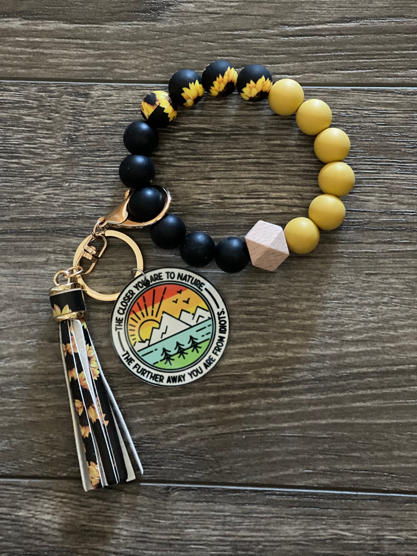 Wristlet - Sunflower/Closer to Nature