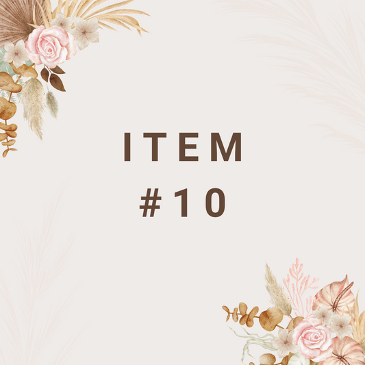 Item #10