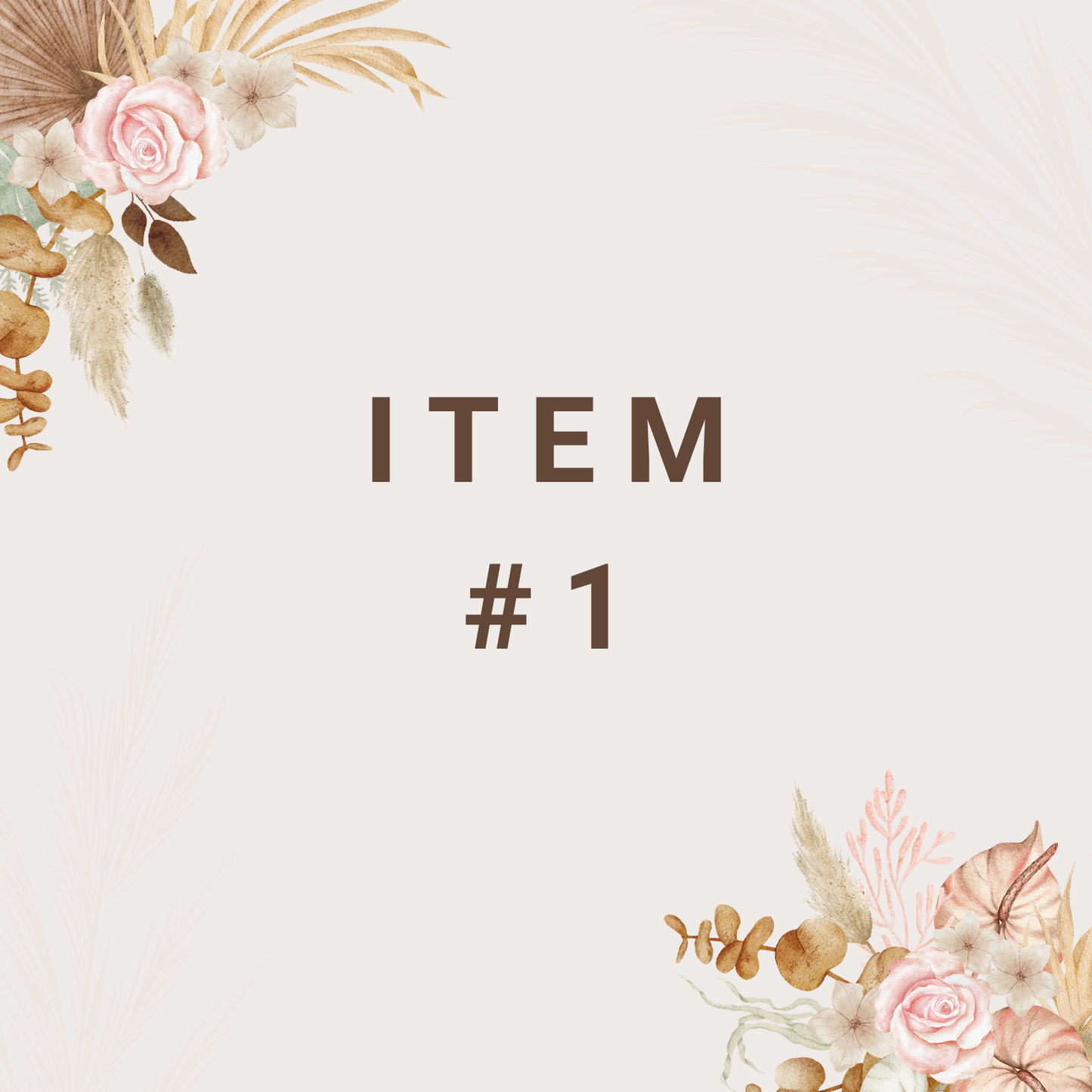 Item #1