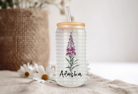Colored Alaska fireweed