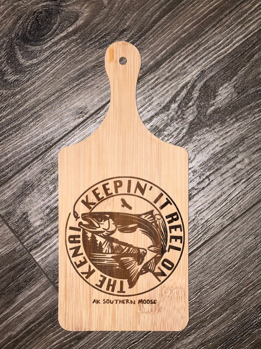 Keepin it Reel - Cutting Board