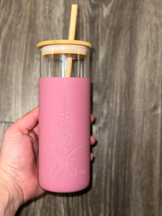 Fireweed - Glass Silicone Sleeve