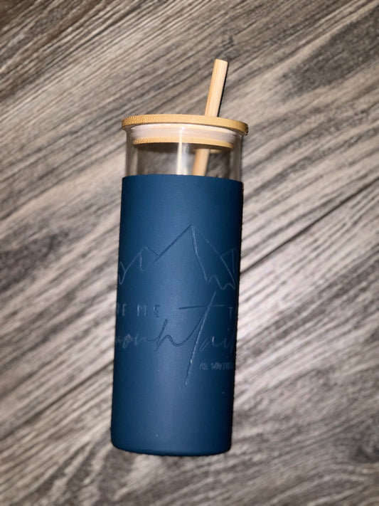 Take me Mtns - Glass Silicone Sleeve