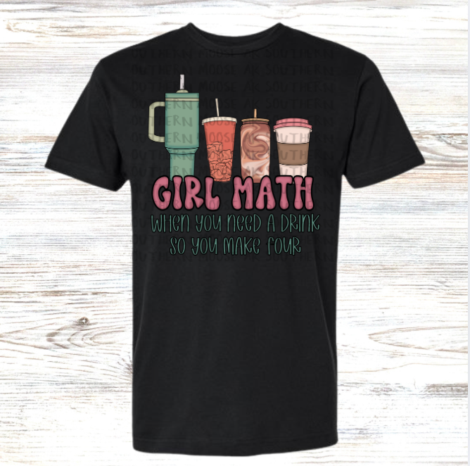 Girl Math Print