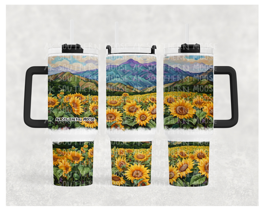 Sunflower & Mountains - Stanley