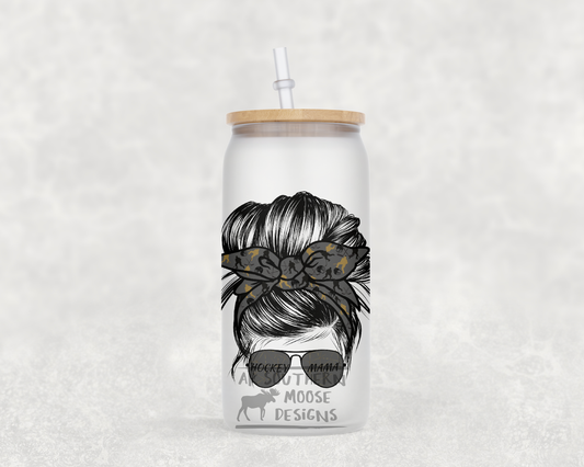 Hockey Mom - Glass Jar