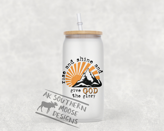 Rise & Shine Glass Jar