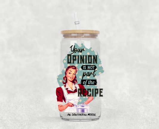 Your Opinion is Not Part
