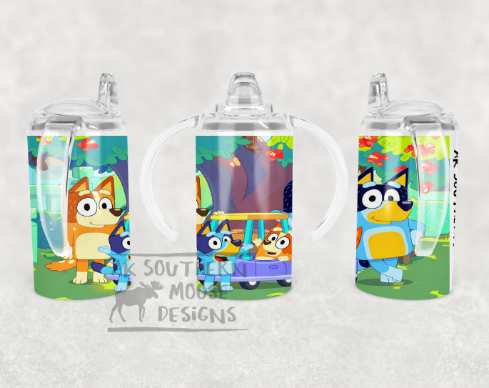 Sippy cup - Bluey Family