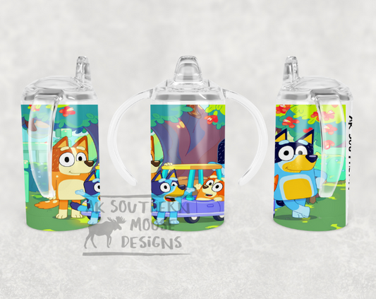 Sippy cup - Bluey Family