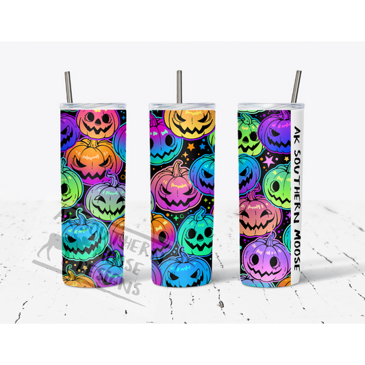 Neon Pumpkins