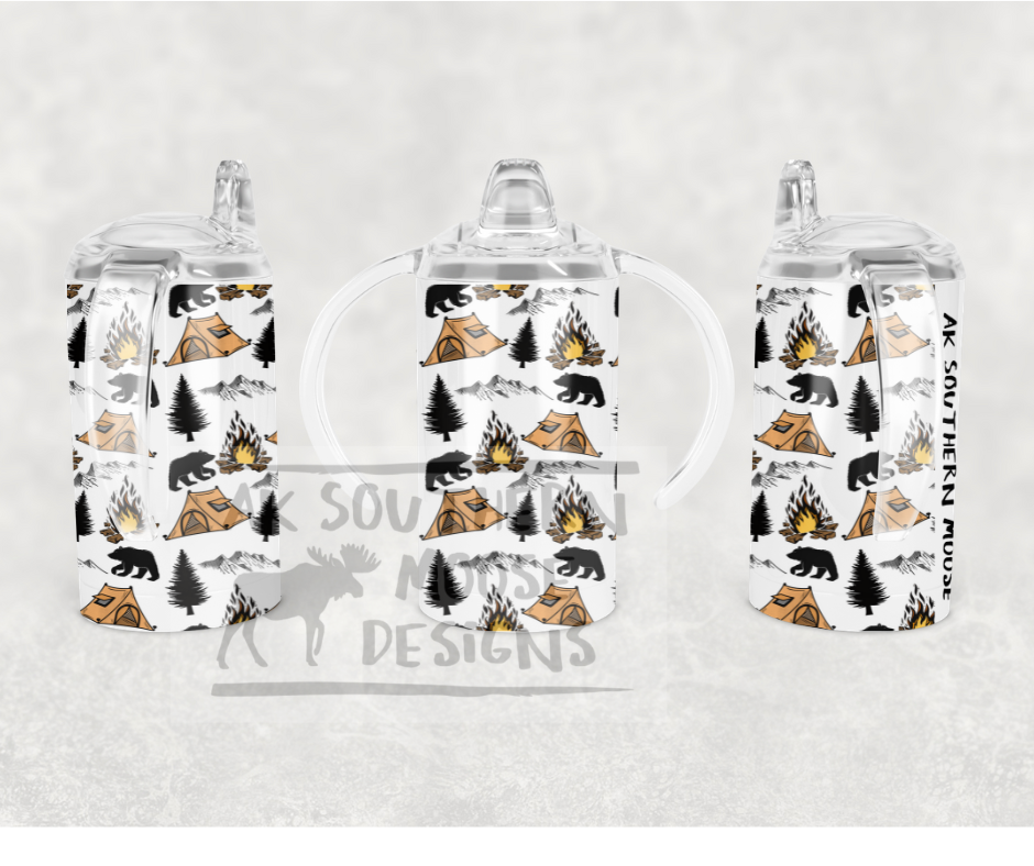 Sippy cup - Bears & Camping