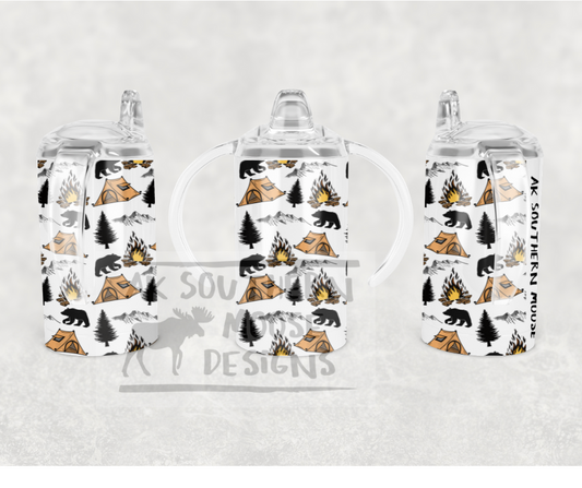 Sippy cup - Bears & Camping