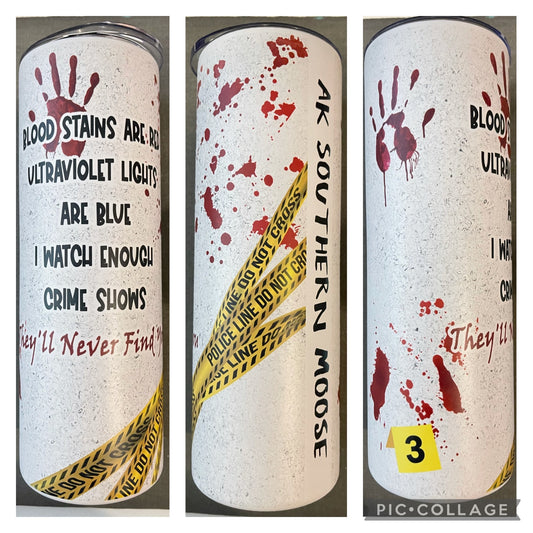Crime scenes - Glow in the dark