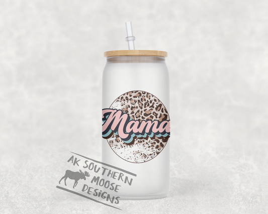Mama Glass Jar