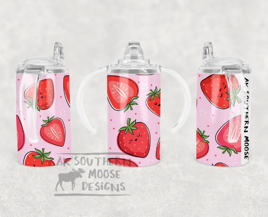 Sippy cup - Strawberries